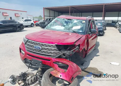 2022 Ford Explorer King Ranch из США, поврежденный, VIN 1FM5K7LC7NGB65049